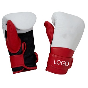 热销运动训练健身拳击手套 高品质透气魔术贴闭合 独特设计彩色皮革 - Product Image 3