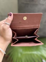 Dompet Unisex Kulit Asli Anti RFID Model Terbaru Multi Kantong Koleksi Stylish Fashion Warna Coklat Tempat Uang Tunai dan Kartu