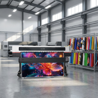 Imprimante jet d'encre éco-solvant grand format 1,8 m à double tête d'impression I3200 pour impression rapide de bannières publicitaires et de vinyles