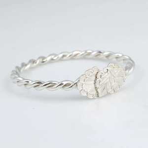 925 <b>Sterling</b> <b>Silver</b> Double <b>Wire</b> Leaf-Shaped Burmese Tennis Bracelet Fashionable Burmese Style Bracelet - Product Image 2