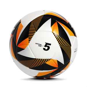 Balón de fútbol de cuero sintético personalizado, cubierta de PU de 32 paneles, textura Vimini térmica, Balón de entrenamiento de vejiga envuelto en algodón - Product Image 2