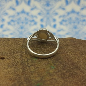 Modern Natural Freshwater <b>Pearl</b> Gemstone Handmade 925 Sterling Silver <b>Ring</b> Fine Jewelry Custom Size Wholesale Quantity - Product Image 2