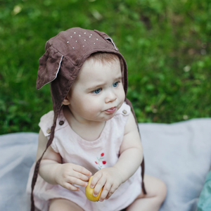 Vestido de lino suave bordado a mano para niñas, estilo informal para el primer cumpleaños de niños pequeños, OEM hecho en Vietnam - Product Image 3