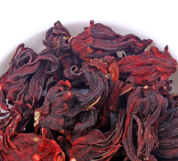 Thé aux fleurs d'hibiscus séchées de qualité supérieure |   Boissons prêtes à l'emploi aux ingrédients naturels riches en antioxydants, en sachets de 5 kg/10 kg/20 kg