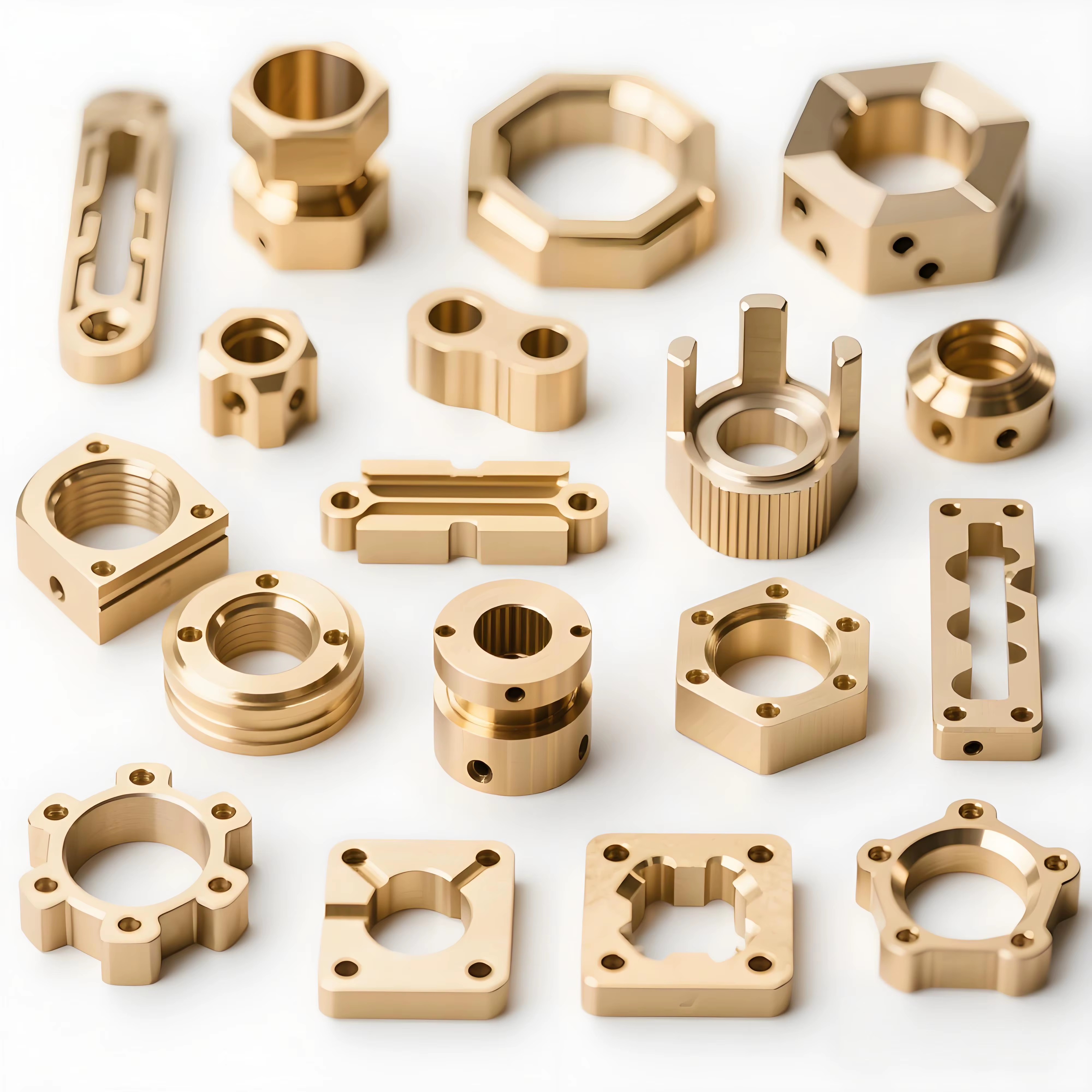 Custom Precision Turning CNC Manufacturer Brass Knuckles Machining