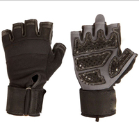 Guantes Deportivos de Medio Dedo de Gamuza para Levantamiento de Pesas, Gimnasio, Uso en Exteriores, Logotipo Personalizado - Precio Competitivo Directo de Fábrica, Entrega Rápida