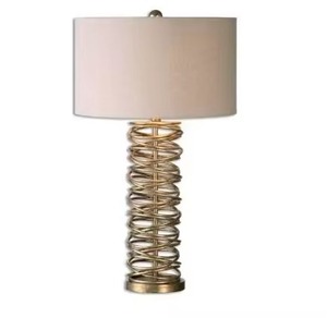 Luxury Handcrafted Metal Table Lamp for Living Room Decor Modern Bedside Illumination Stylish Iron Accent Piece - Product Image 2