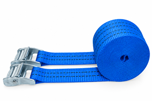 Correa de Amarre con Hebilla de Leva de Poliéster Premium de 50 mm, 800 kg, Sin Gancho, para Transporte de Carga Pesada, Proveedor OEM - Product Image 5