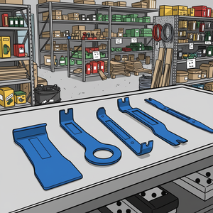 Ensemble de 5 outils ITA pour la réparation, comprenant des outils à main pour le démontage des attaches et des moules en nylon et en fibre de verre - Product Image 5