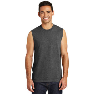 Camiseta sin Mangas de Algodón 100% para Hombre, Superventas de Verano, al por Mayor, Ligera, de Tela Suave, Perfecta para Entrenamientos en el Gimnasio - Product Image 2