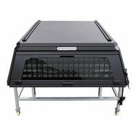 Coque de camping-car en aluminium rigide pour Ford Ranger avec benne de 6 pieds, prête pour l'aventure