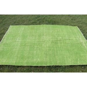 0.4x7.3 ft Rug, Turkish Vintage <b>Runner</b> Rug, <b>Green</b> Wool Rug - Product Image 3