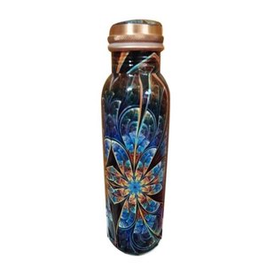 Enamel Printed Kitchenware Fruits Juice Storage Copper <b>Bottle</b> <b>Drinking</b> juices Health Copper Water <b>Bottle</b> Sustainable Quality - Product Image 6
