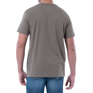 Camiseta Casual de Cuello en V para Hombre, 100% Algodón, Color Sólido, Transpirable y de Secado Rápido, Corte Holgado, la Mejor Calidad, Elegante - Product Image 3