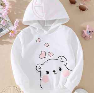 ODM/OEM femmes décontracté hiver polaire à capuche 100% coton imprimé dos conception brodé Technique tailles en gros à capuche - Product Image 2