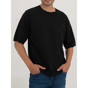 เสื้อยืด HARVE ทรงหลวม น้ำหนัก 300 กรัม สำหรับออกกำลังกาย ดีไซน์เรียบ - Product Image 4