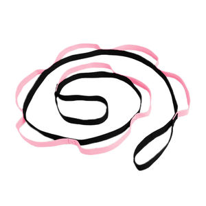 Sangle de Yoga et d'Étirement, Ceinture de Rééducation, Soutien Dorsal en Néoprène, Boucles Élastiques de Fitness, Sangle d'Assistance à la Traction Segmentée pour Exercices - Product Image 2