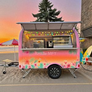 Remolque de camión de comida móvil a la venta con equipo de cocina totalmente equipado Cartv de comida al aire libre - Product Image 5