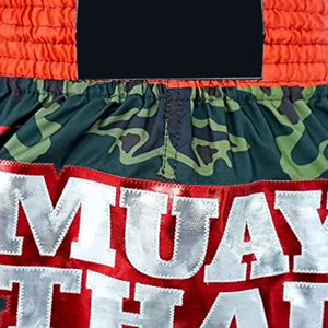 กางเกงชกมวย MMA ระดับมืออาชีพ ออกแบบพิเศษสำหรับมวยไทย แห้งเร็ว ระบายอากาศดี ด้านหน้าแบบ Unisex สำหรับฝึกซ้อมและแข่งขัน - Product Image 5