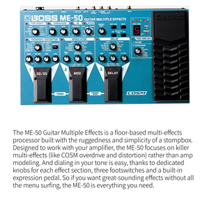 90% yeni Jelo Boss ME-50 ikinci el çok etkileri Pedal aksesuar müzik aletleri gitar işleme için çin'de yapılan - Product Image 2