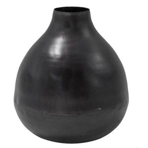 Exquisito florero metálico con relieve floral, dorado atemporal pulido, perfecto para interiores modernos, clásicos o rústicos. - Product Image 4