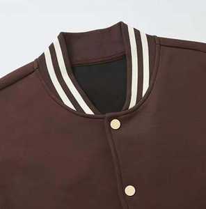 Veste de baseball varsity pour homme, veste d'hiver décontractée à boutons, personnalisée, brodée, lourde, tendance - Product Image 4