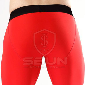 Top Good Quality <b>Compression</b> <b>Shorts</b> <b>Men</b> Slim Fit Elastic Waist Breathable Eco-Friendly High Street Style Spandex/Polyester - Product Image 6