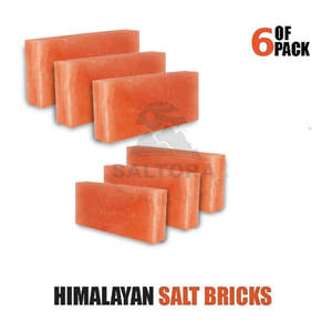 กระเบื้องเกลือขนาด1x4x8นิ้วสำหรับทำอาหารและย่างก้อนเกลือหิมาลัยเป็นมิตรกับสิ่งแวดล้อม - Product Image 3