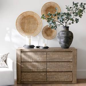 ¡PRODUCTO NUEVO! Cestas de pared Tienphong Boho Asha Abaca-Juego de 3 arte de decoración de pared, decoración de pared de algas marinas, paquete de regalo ecológico - Product Image 2