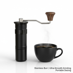 Molinillo de Café Manual, <span class=keywords><strong>Cafetera</strong></span> Italiana, Molinillo de Café Manual Portátil de Acero Inoxidable - Product Image 5