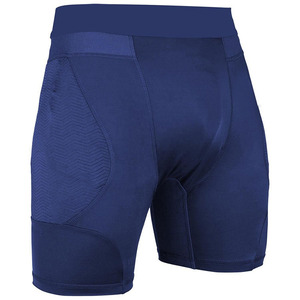 Nouveau short de compression avec logo personnalisé pour hommes et vêtements de sport respirants à taille élastique short de gymnastique pour la course à pied vente en gros - Product Image 6