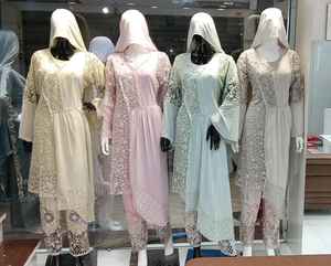 ชุด salwar อินเดียงานทำมือสำหรับผู้หญิงชุดออกแบบชาติพันธุ์พิมพ์ลายปัก - Product Image 6