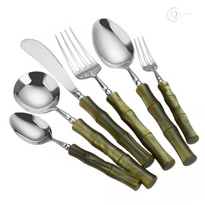 Ensemble de couverts de qualité professionnelle pour hôtels |   Couverts en acier inoxydable de qualité supérieure pour le service de table - Product Image 6