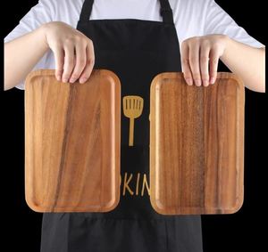Bandeja DE SERVICIO DE MADERA rectangular de lujo moderna Fábrica decorativa de Navidad al por mayor con diseño único - Product Image 6