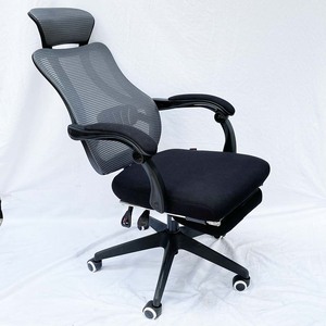 MF-TP736G Ergonomic Lift Office Chair with <b>Adjustable</b> <b>Footrest</b> and Headrest PU Material for Home Office Bedroom Workshop Use - Product Image 3