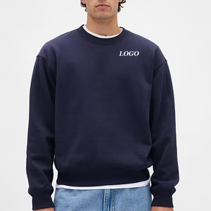 Sweat-shirt pour homme en polaire, qualité supérieure, pour commande en gros, à manches longues, col rond, pour usage quotidien et décontracté, prix économique 2026 - Product Image 1
