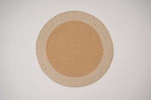Set de table en coton tressé 35 cm Fait à la main Écologique Table à manger Matériel de table Vente en gros Exportation en vrac - Product Image 4