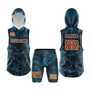 Tenues de football américain 7v7, sans manches, unisexe, adultes, grandes tailles, respirantes, séchage rapide, 100% polyester, personnalisables pour l'équipe - Product Image 3