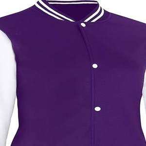 แจ็กเก็ตผ้าโพลีเอสเตอร์แขนเสื้อ PU สไตล์วินเทจปักลายสำหรับฤดูหนาว - Product Image 5