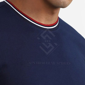 Camiseta de Hombre de Alta Calidad, Suave y Cómoda, Ecológica, Transpirable, de Secado Rápido, 220g, Poliéster/Algodón, Verano, Casual, Corte Regular - Product Image 5
