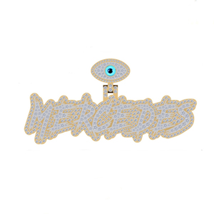 Pendentif et breloque en diamant cultivé en laboratoire 10K Gold E Color Round Brilliant Cut VVS2 Certified Luxury Jewelry Hip Hop Jewelry - Product Image 1