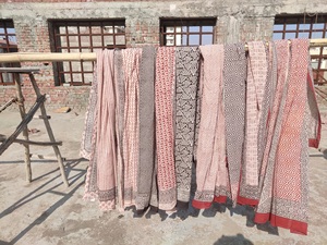 Bagru Dabu Imprimé Taux De Gros Pas Cher Prix Sarongs Pour Femmes Bikini Cover Ups Très Beaux Paréos Longues Écharpes Bohème - Product Image 2