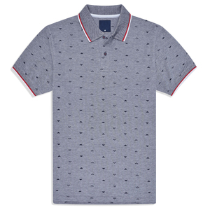 100% High Quality Cotton Eco-Friendly Solid Pattern <b>Navy</b> Printed <b>Fleece</b> for Shirt Fabric <b>Men's</b> Casual Plain Dyed Custom Logo - Product Image 1