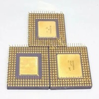 Processeurs Intel 486 et 386 CPU céramique ferraille disponible en Autriche CPU céramique processeur ferraille or broche à vendre