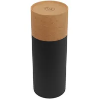Botol Air Vakum Termal Bambu D11 dengan Layar Temperatur, Aman untuk Air Mendidih, Siap untuk Hiking, Insulasi 12-24 Jam, Wadah Minum Pintar