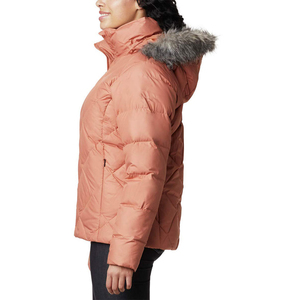 Chaqueta acolchada corta de invierno 2025 con logotipo personalizado para mujer, chaqueta acolchada cálida a prueba de viento para exteriores para mujer - Product Image 3