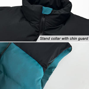 Chaleco para Hombre, 5 Bolsillos, Transpirable, de Algodón Ligero, con Cremallera Impermeable Personalizable, Abrigado - Product Image 3