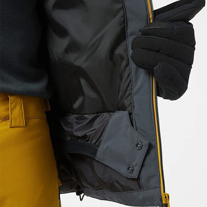 Veste de ski de snowboard imperméable isolée de couleur contrastée pour hommes - Product Image 3