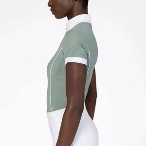 Chemise d'équitation aux designs uniques, best-seller, pour cavaliers, vêtements d'équitation très demandés, couleur unie, par Alexandria Industries - Product Image 5