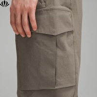 Groothandel Fabriek Vier Weg Stretch Katoen Relaxed Fit Cargo Zakken Broek Voor Mannen